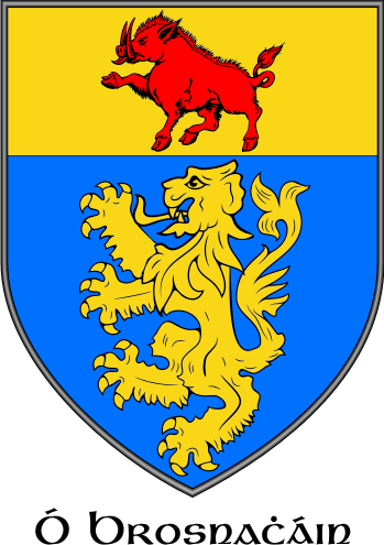 Brosnan family crest