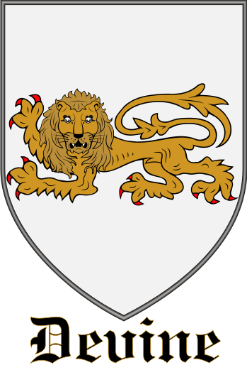 DEVINE family crest