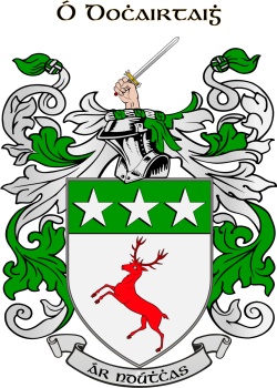 DOHERTY family crest DOHERTY family crest