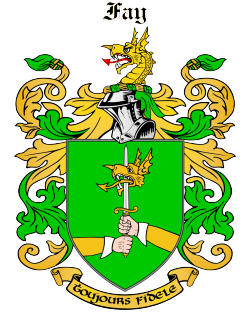 FAY family crest FAY family crest