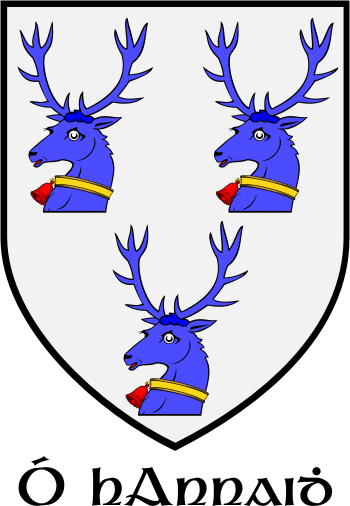 HANNA family crest HANNA family crest