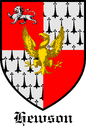 HEWSON family crest HEWSON family crest