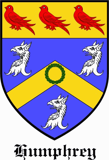 HUMPHREY family crest HUMPHREY family crest