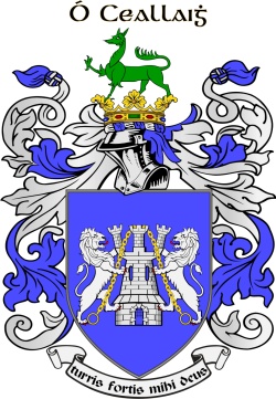 KELLY family crest KELLY family crest