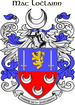 LOUGHLIN family crest