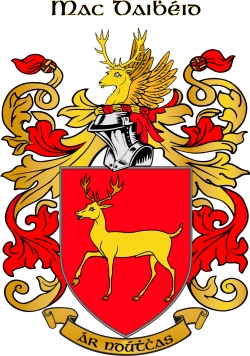 MCDAID family crest