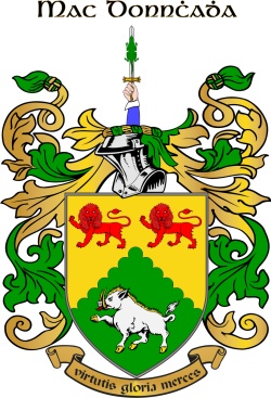 MCDONAGH family crest MCDONAGH family crest