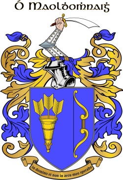 Maloney family crest Maloney family crest