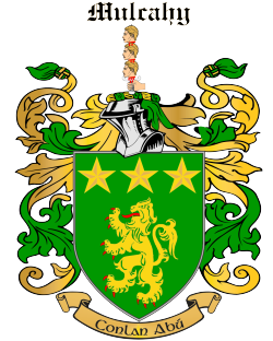 Mulcahy family crest