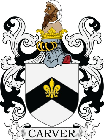 CARVER family crest CARVER family crest