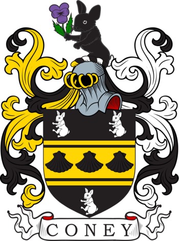 CONEY family crest CONEY family crest