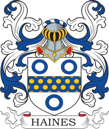 HAINES family crest
