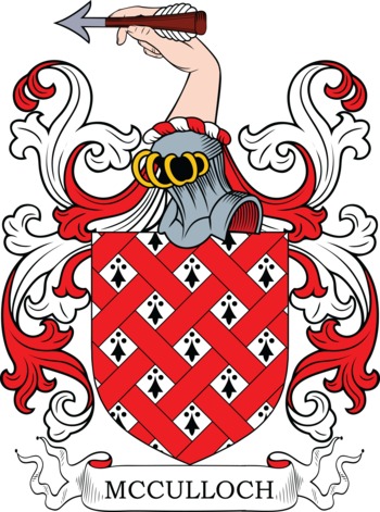 MCCULLOCH family crest MCCULLOCH family crest