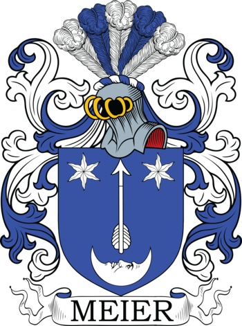 MEIER family crest MEIER family crest